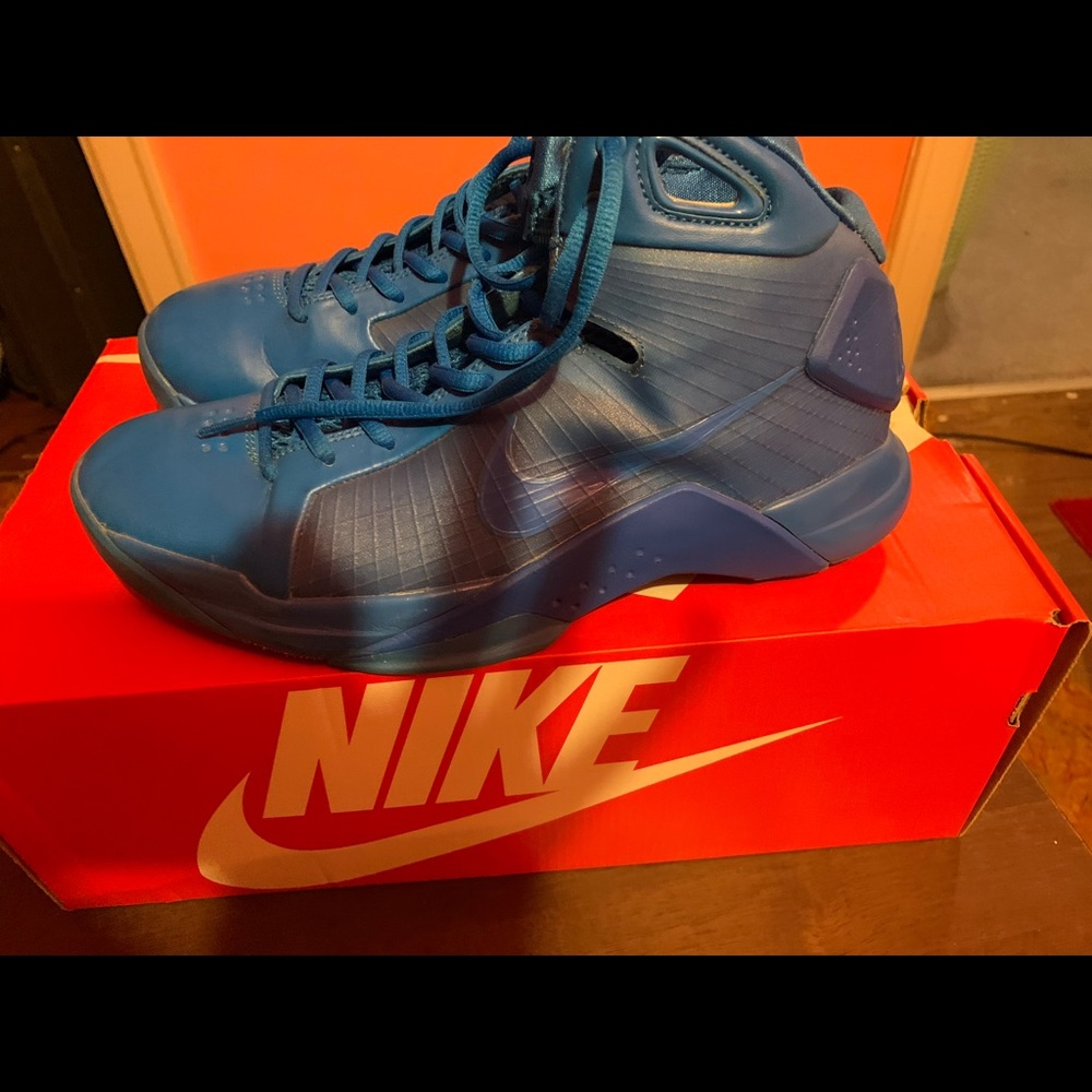 Electric Blue AF 1’s Hi-Tops